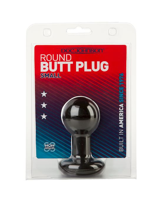 Round Butt Plug Small
