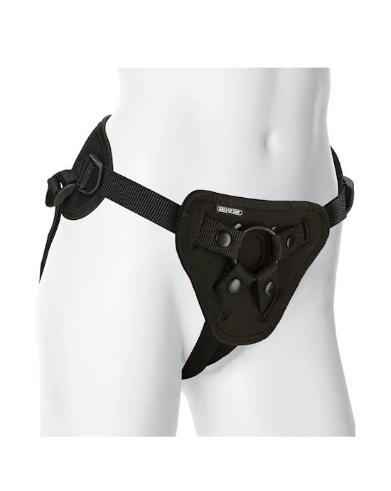 Vac-u-lock Platinum Corset Harness With Plug