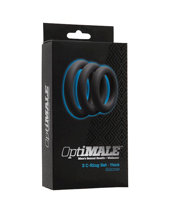 Optimale 3 Cock Ring Set Thick