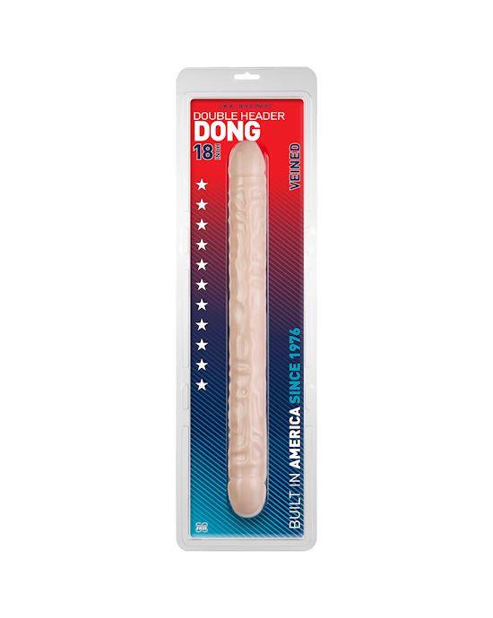 Double Header Dong 18 Inch Veined