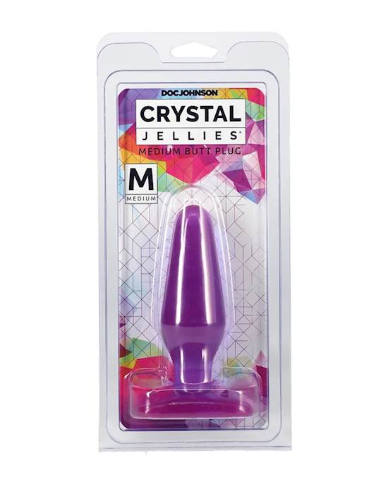 Crystal Jellies Medium Butt Plug
