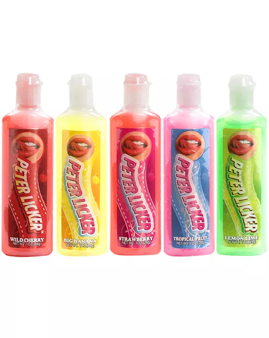 Peter Licker Oral Sex Gel 5 Pack