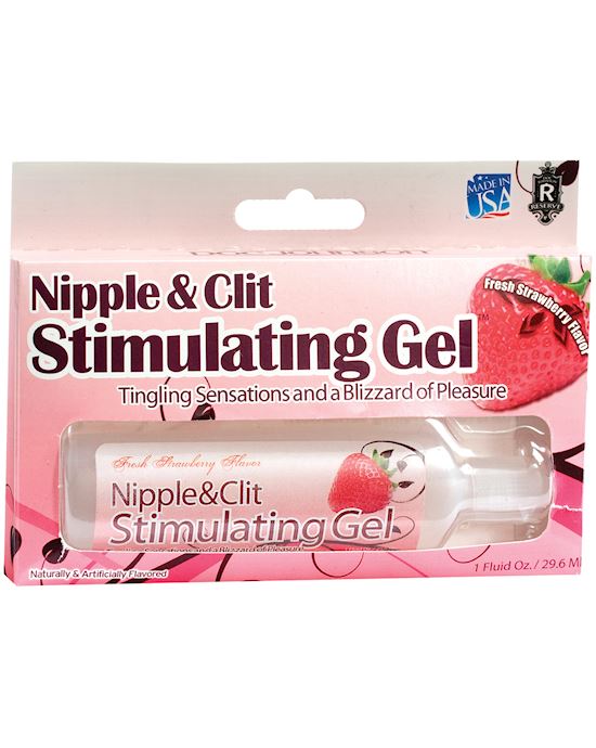 Nipple & Clit Stimulating Gel Fresh Strawberry