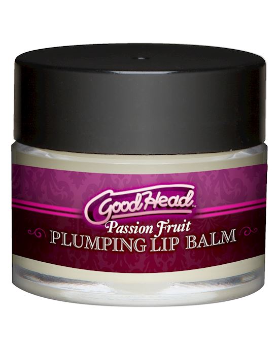 Goodhead Plumping Lip Balm 0.25 Oz Jar Passion Fruit