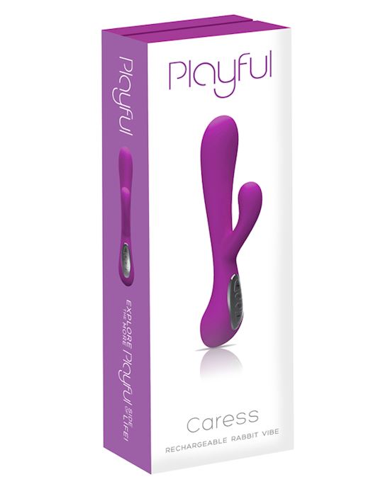 Playful Caress Silicone Rechargeable Rabbit Vibrator