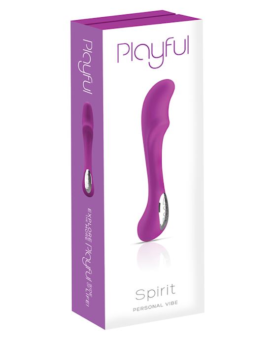 Playful Spirit Silicone Rechargeable Purple