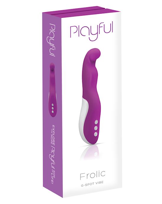 Playful Frolic Silicone Rechargeable Purple