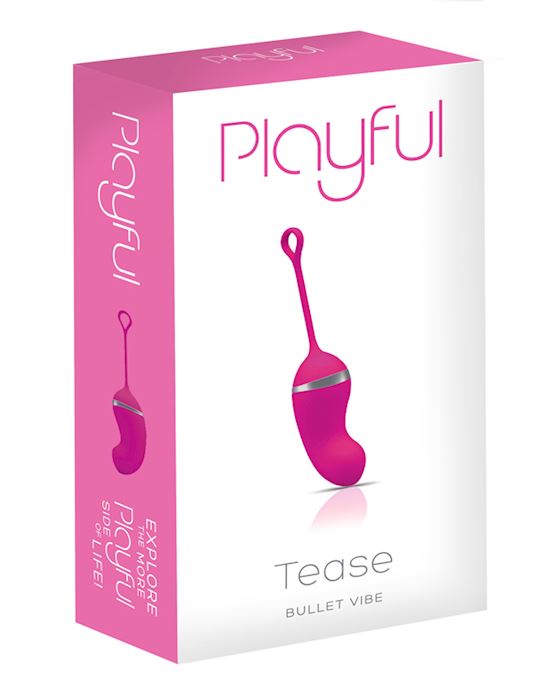 Playful Tease Silicone Rechargeable Pink