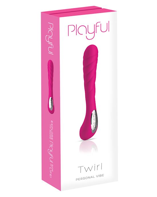 Playful Twirl Silicone Rechargeable