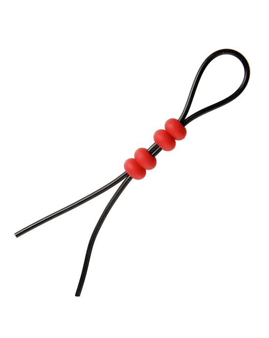 Crimson Tied Bolo Lasso Style Adjustable Cock Ring