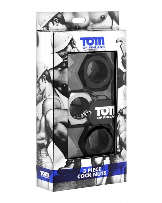 Tom Of Finland 3 Piece Cock Nuts