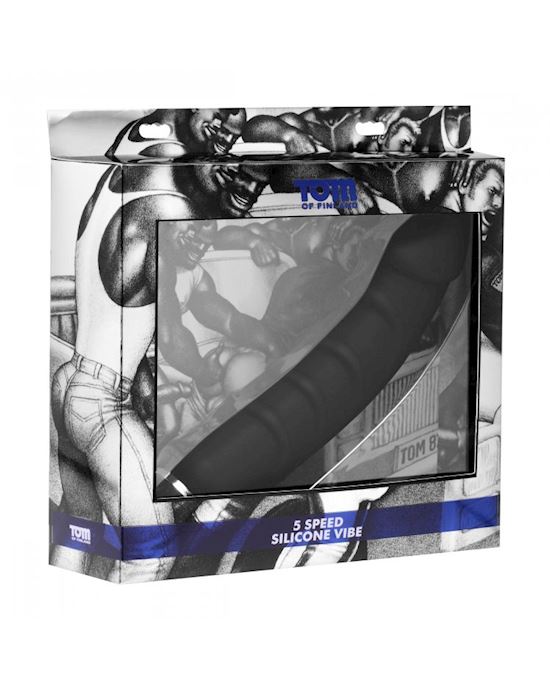 Tom Of Finland 5 Speed Silicone Vibrator