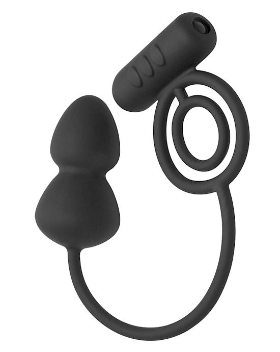 Prostatic Play Voyager Ii Vibrating C-ring And Anal Stim