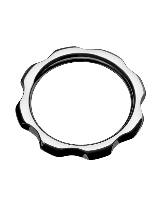 Gear Head Metal Cock Ring 175 inch
