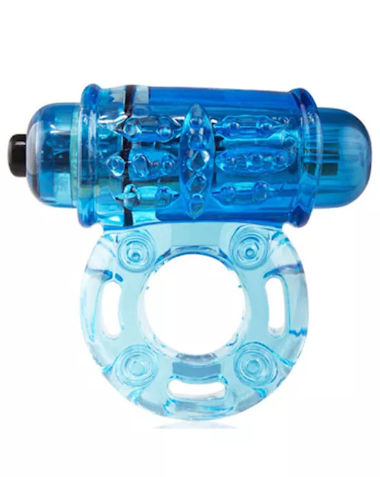O Wow Vibrating Cock Ring by Screaming O