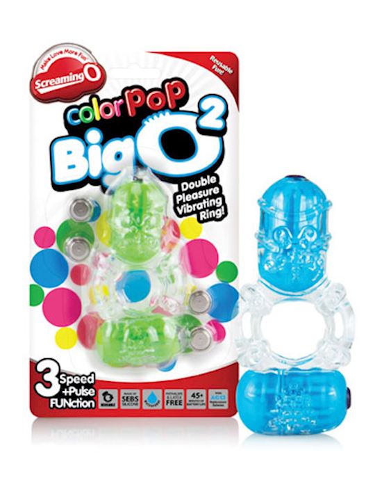 Colorpop Big O 2 Double Ring By Screaming O