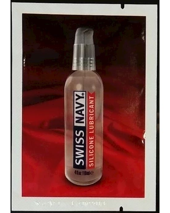Swiss Navy Silicone Lubricant 5ml Sample