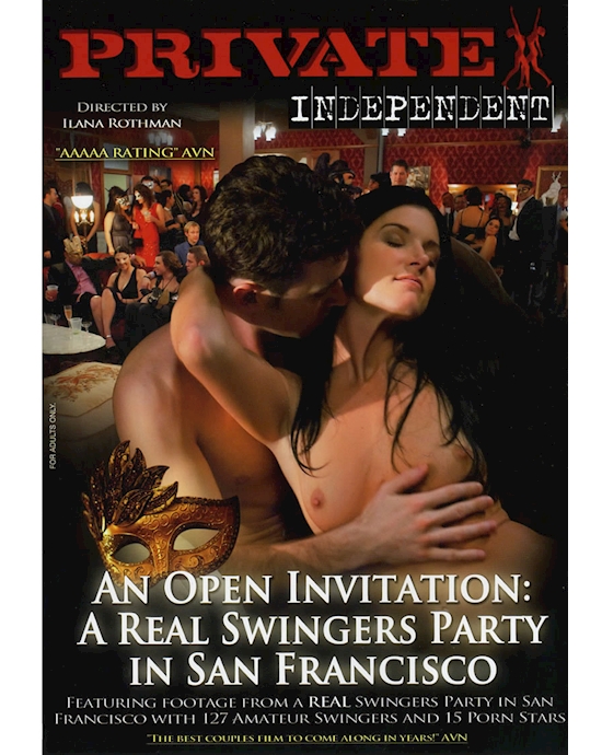 open invitation real swingers party