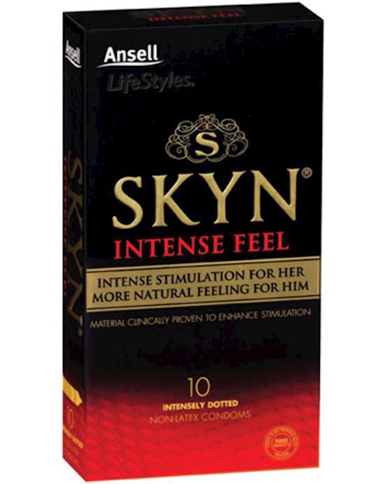 Ansell Skyn Intense Feel 10s