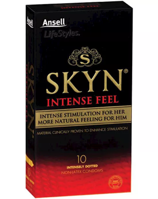 Ansell Skyn Intense Feel 10s