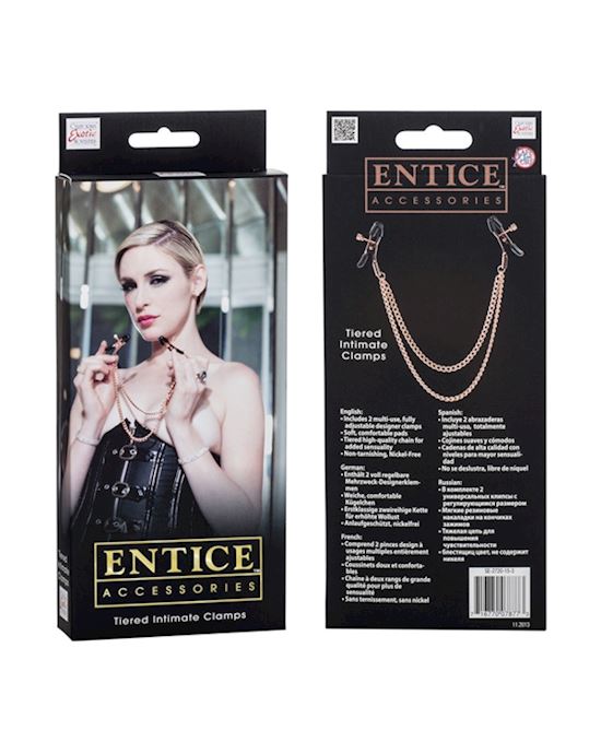 Entice Tiered Intimate Clamps