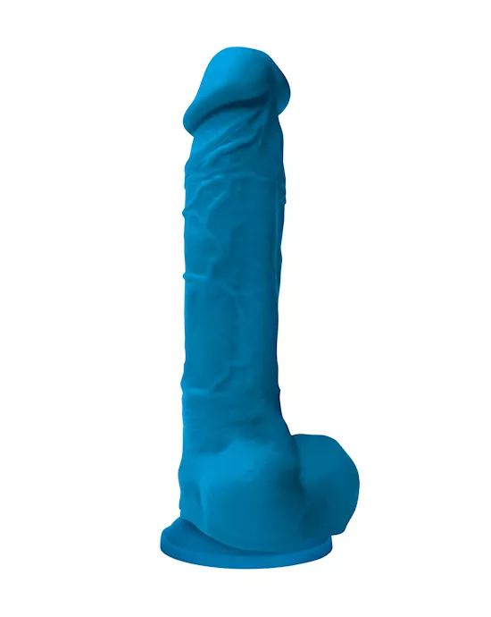 Colours Pleasure Suction Cup Dildo With Balls