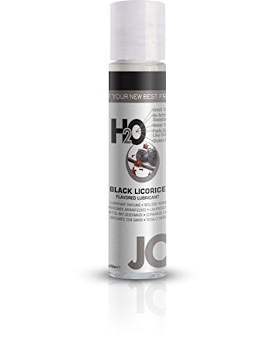 Jo H2o Flavored Lubricant Black Licorice 1oz 30ml