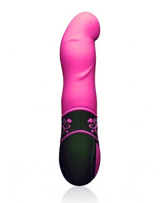 Design For Climax 5 In Silicone 10 Function Vibrator Pink