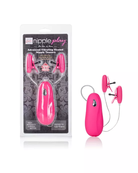 nipple play Vibrating Heated Nipple Teasers