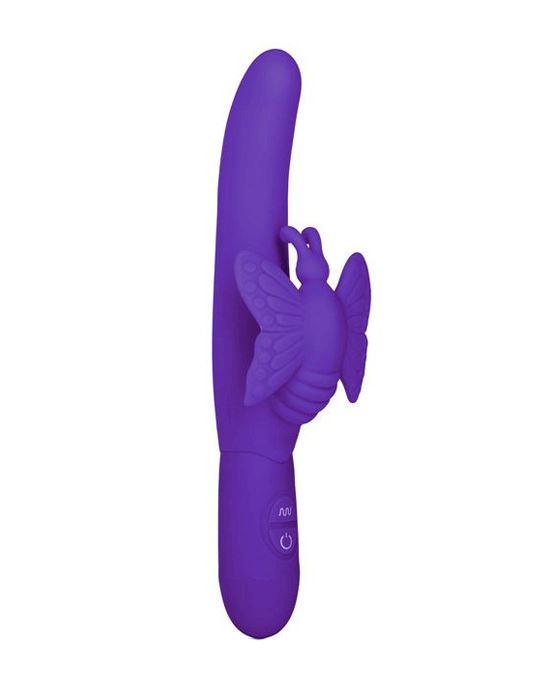 Posh 10-function Silicone Fluttering Butterfly Vibrator