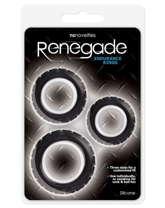 Renegade Endurance Rings Black