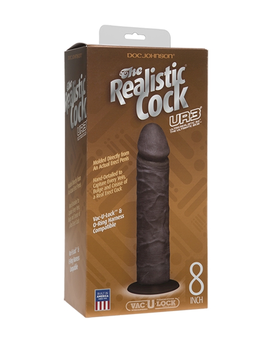 The Realistic Cock Ur3 8 Inch