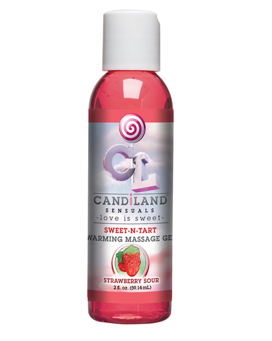 Candiland Sensuals Sweet-n-tart Warming Massage Gel