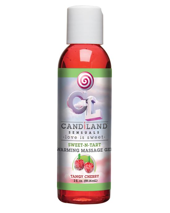 Candiland Sensuals Sweet-n-tart Warming Massage Gel 2 Fl Oz