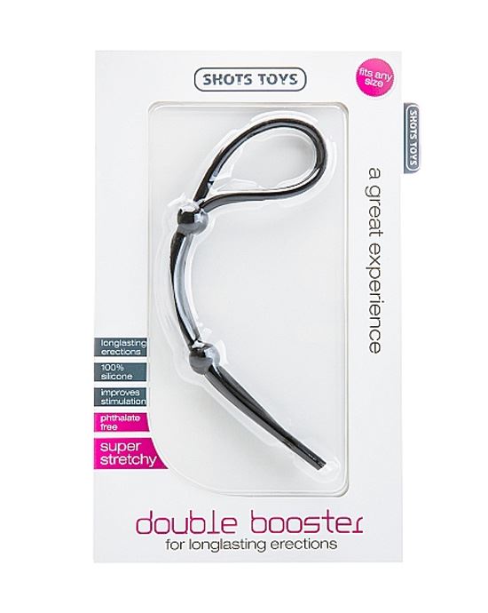 Shots Toys Double Booster Black
