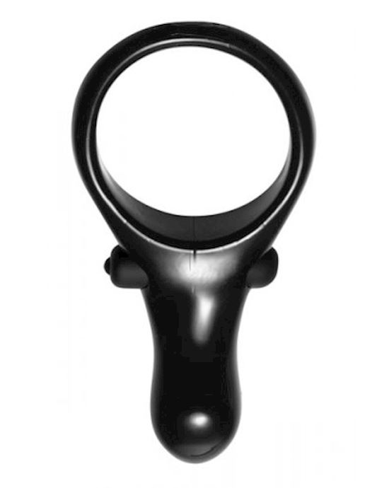 The Mystic Vibrating Cock Ring With Taint Stimulator