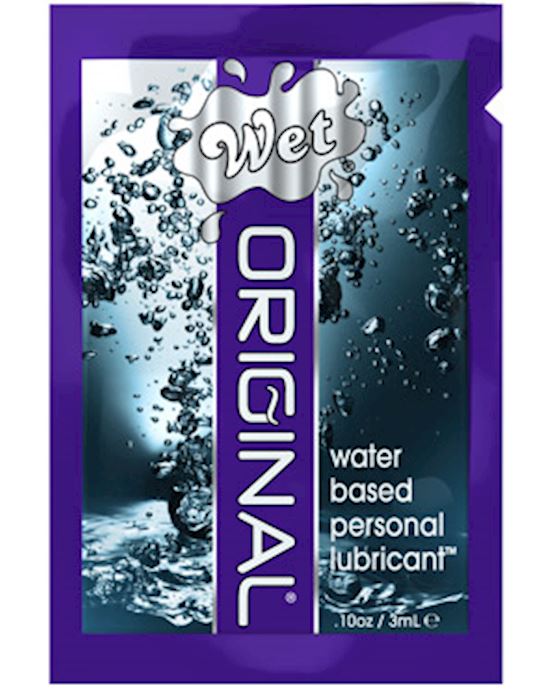 Wet Original Waterbased 3ml Sample