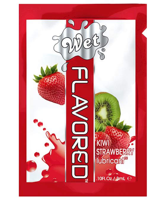 Wet Flavoured Strawberry Kiwi 3ml Sample