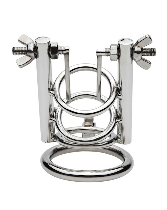 Stainless Steel Urethral Spreader Cbt Chastity Cage