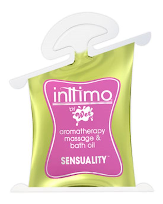 Inttimo By Wet Aromatherapy Massage And Bath Oil Sensuality 10ml Pillow Pack