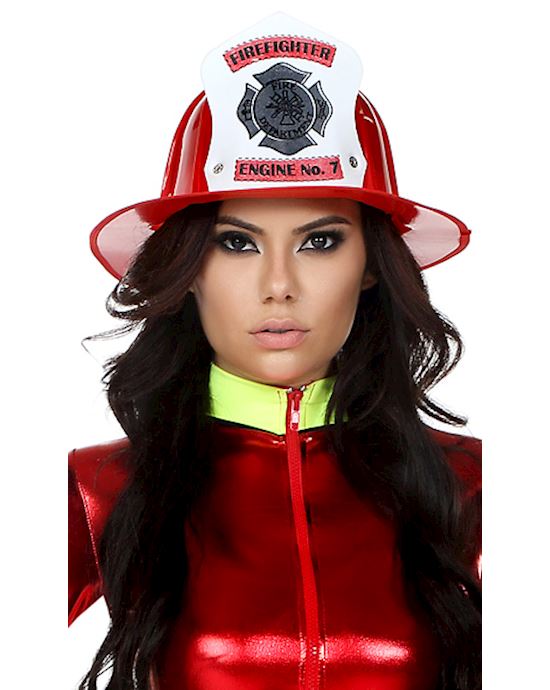Oversized Plastic Firefighter Helmet