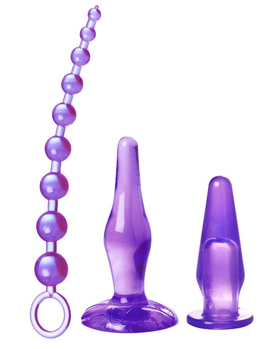 Amethyst Adventure Anal Toy Kit