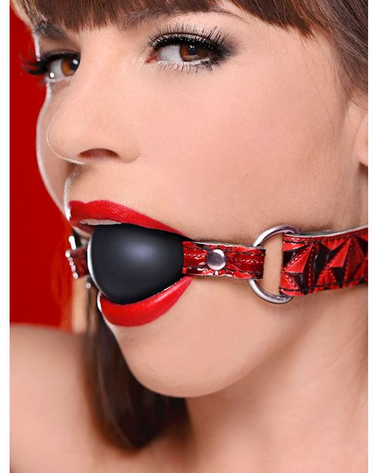 Crimson Tied Triad Interchangeable Silicone Ball Gag