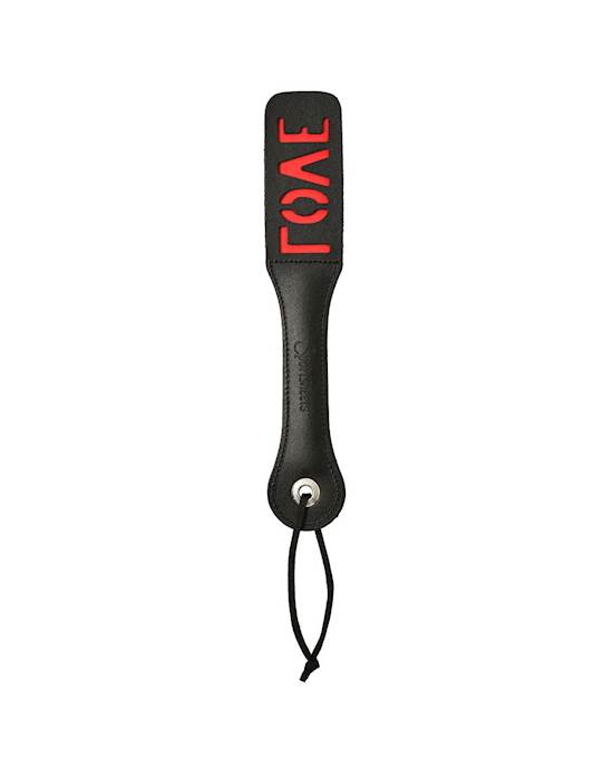 Leather Love Paddle