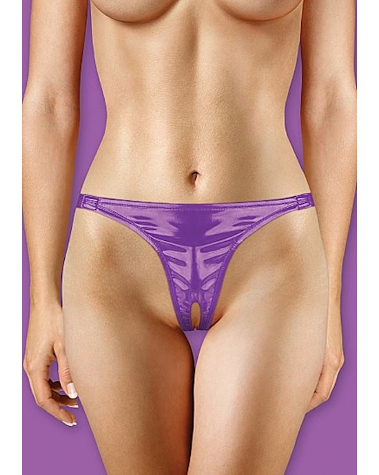 Adjustable Vibrating Panty - Purple