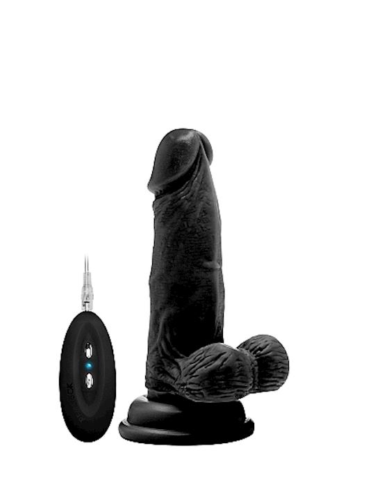 Vibrating Realistic Cock 6 With Scrotum