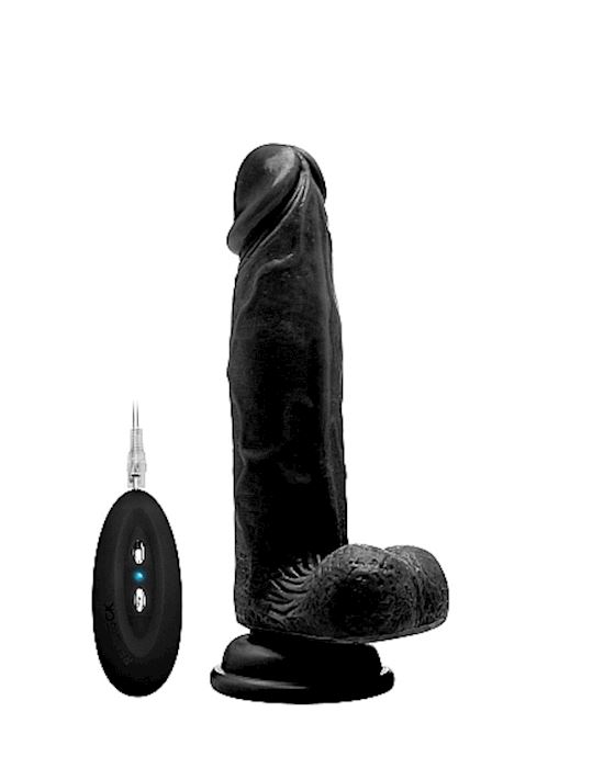 Vibrating Realistic Cock 8 With Scrotum