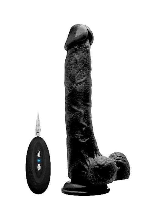 Vibrating Realistic Cock 10 With Scrotum