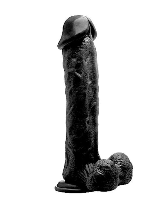 Realistic Cock 11 Inch With Scrotum