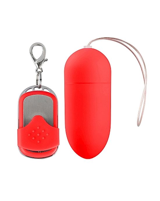 10 Speed Remote Vibrating Egg Big Red